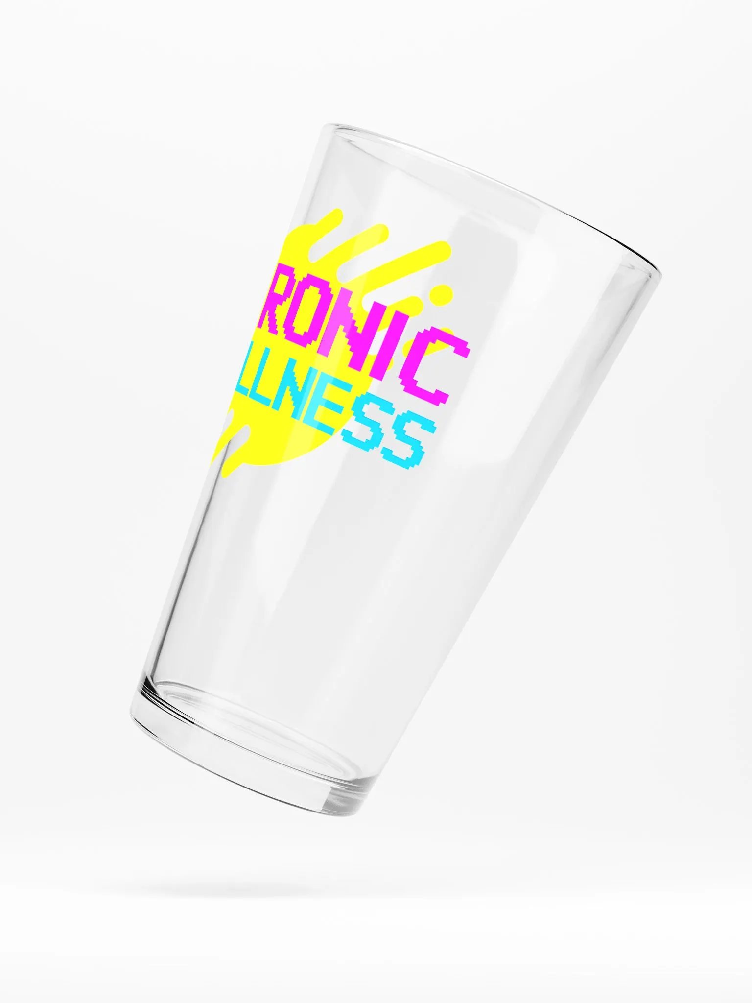 Chronic Chillness pint glass product image (5)