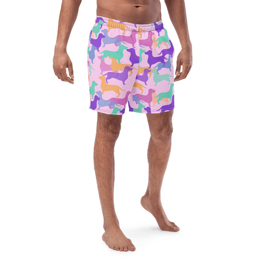 Pastel Camo Hughie Swim Shorts product image (1)