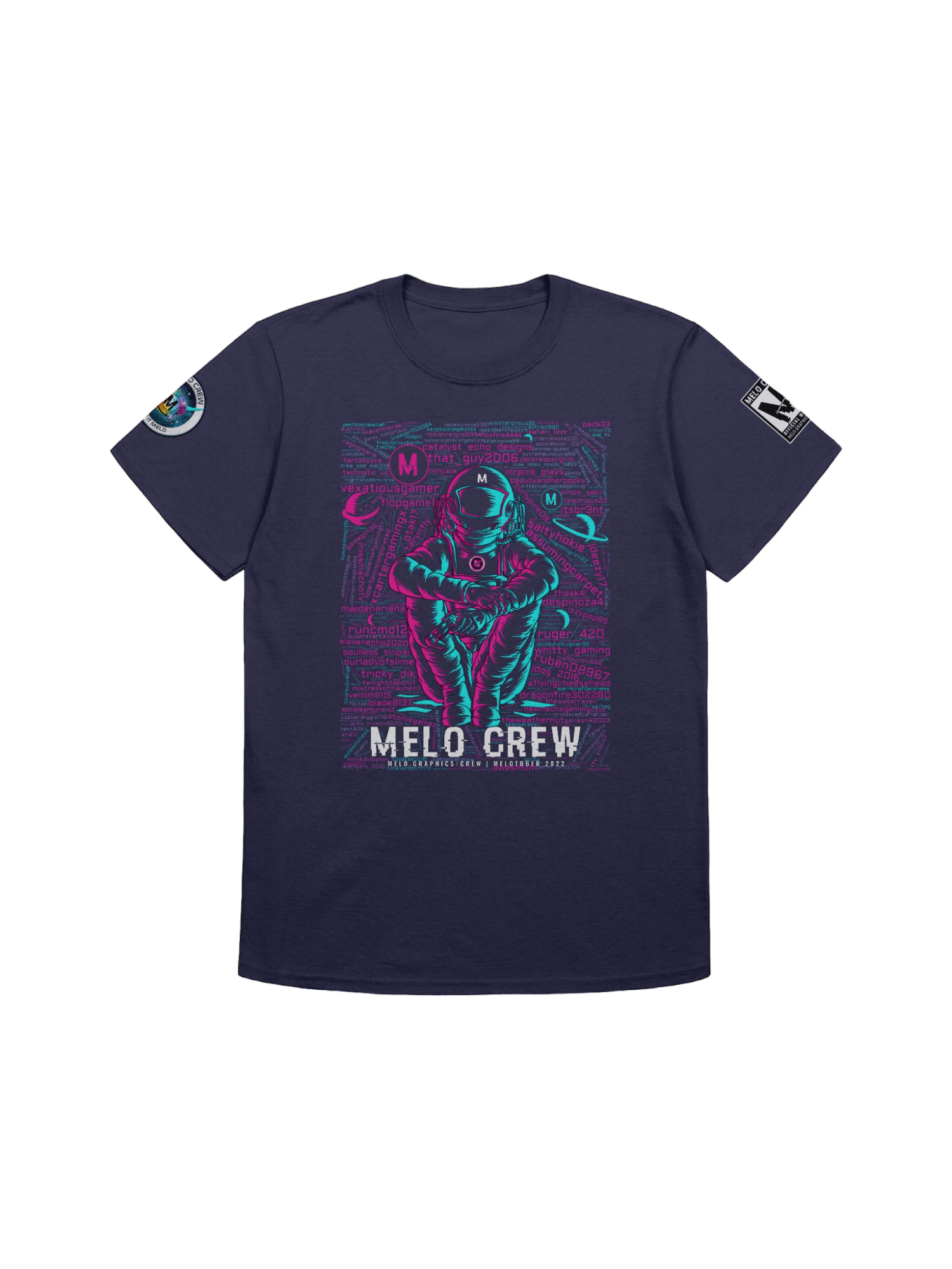 #MELOtober 2022 MELO CREW Vibes - Personalized T-Shirt + BONUS | #MadeByMELO product image (4)