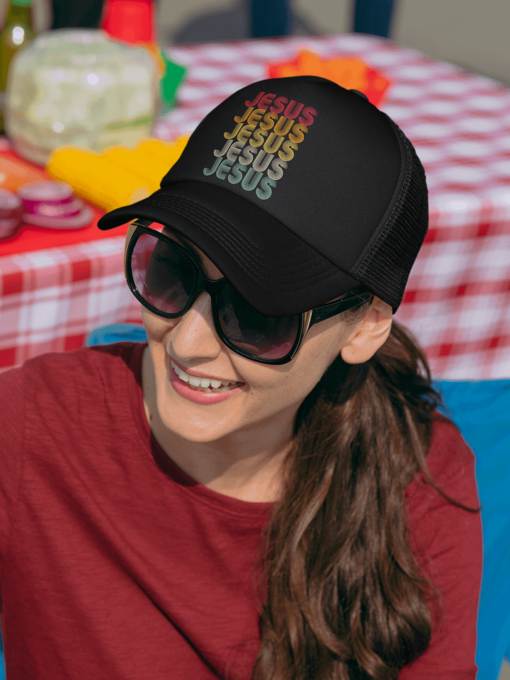 Jesus: Retro Reverence Hat product image (1)