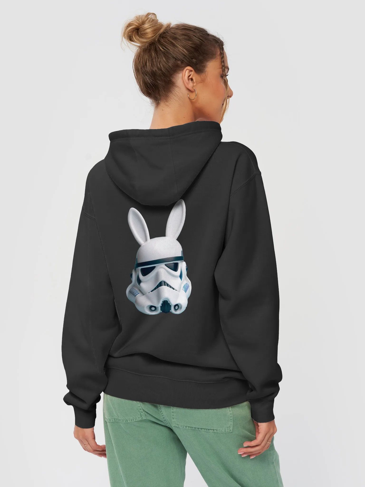 Star Wars beskarbunny Emote Hoodie product image (4)