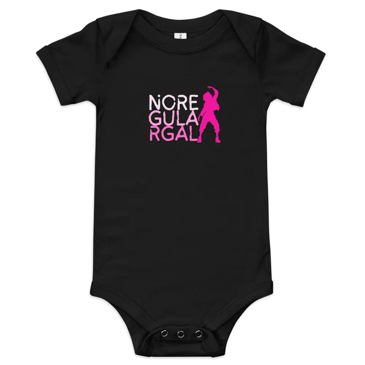 NOREGULARGAL Baby Short Sleeve Onesie product image (1)