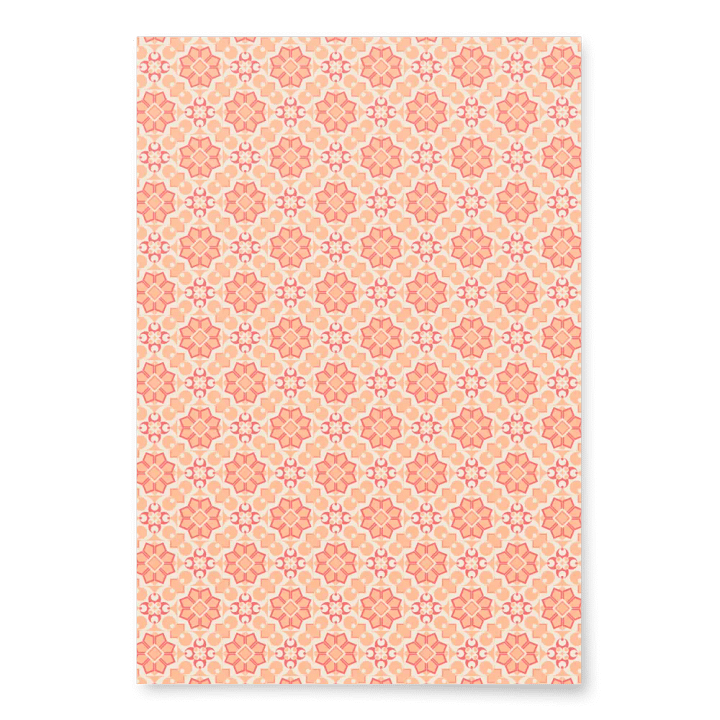 Peach Mosaic Wrapping Paper product image (2)