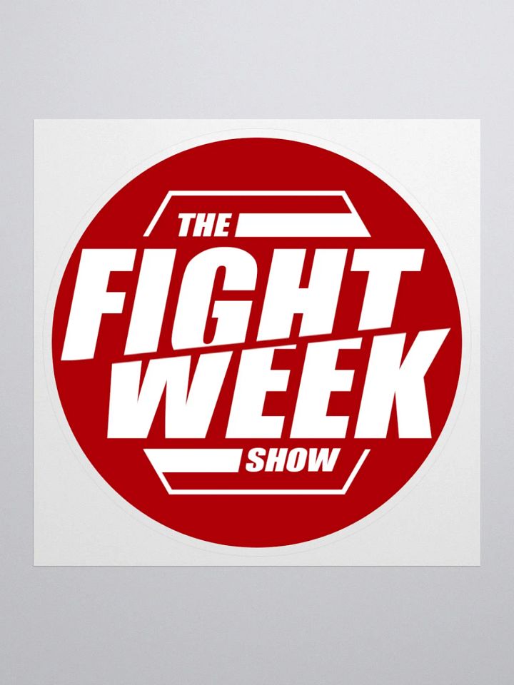 Fight Week Logo Stickers product image (1)