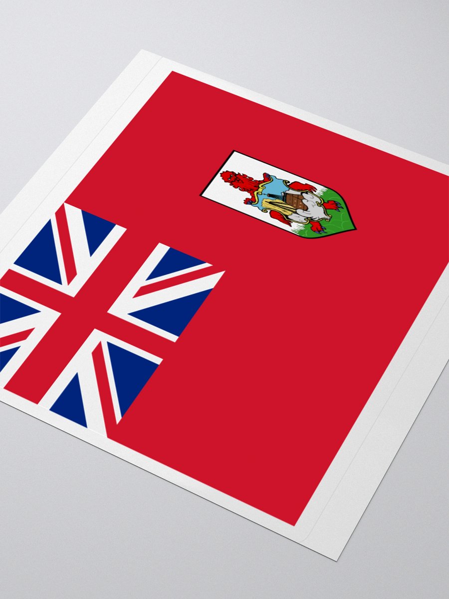 Exclusive Bermuda Flag Kiss-Cut Stickers - High-Quality Vinyl, Multiple Sizes product image (7)