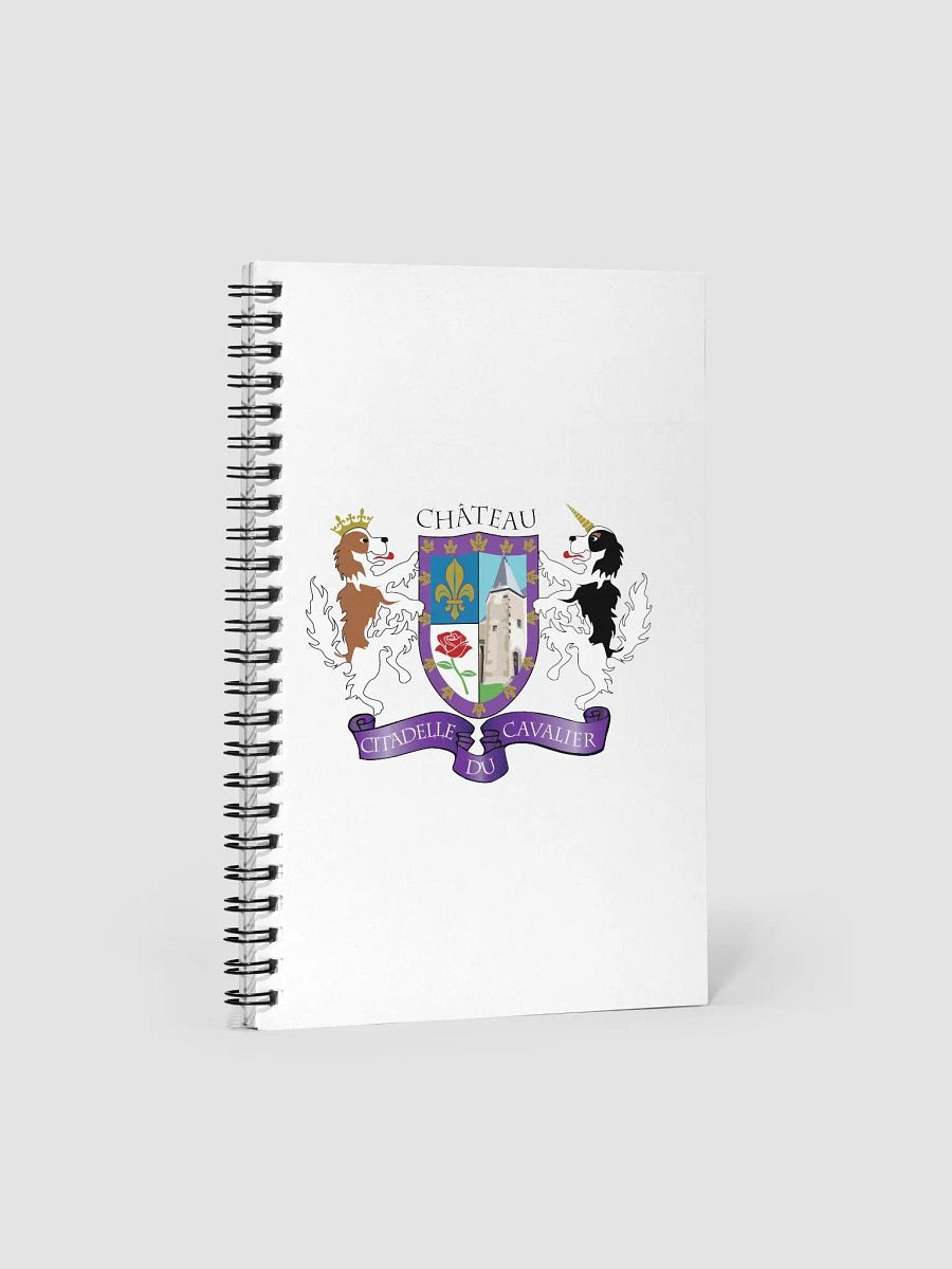 Citadelle Coat of Arms 140 page spiral notebook product image (1)
