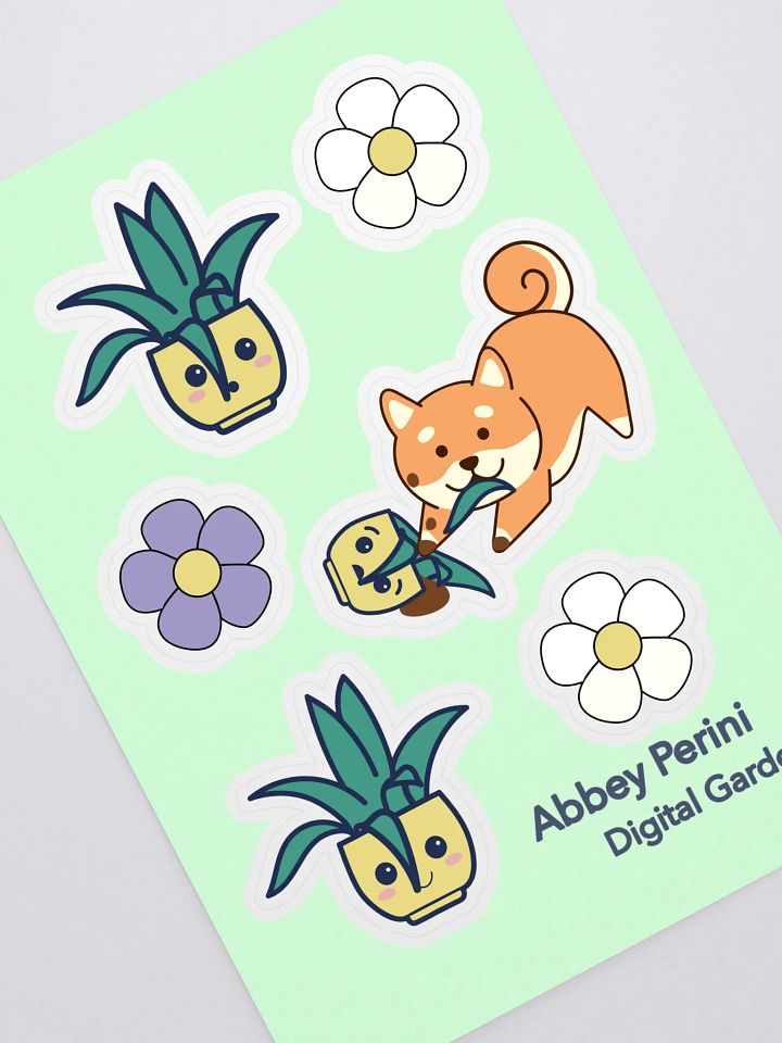 Digital Garden Sticker Sheet product image (1)