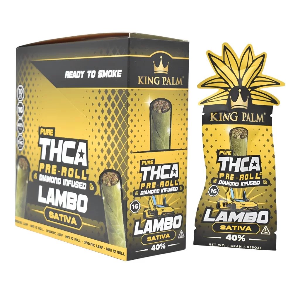 King Palm THC-A Pre-Roll - 1 Pack/ 10ct Box product image (2)
