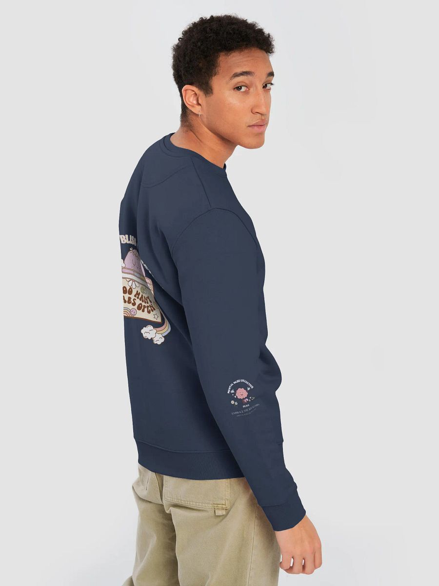 Too Many Tabs Open Eco Unisex Sweatshirt – For the Busy Minds and Daydreamers product image (8)
