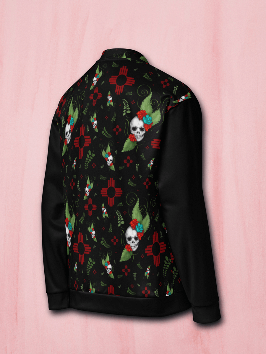 Floral Skulls Zia Bomber Jacket product image (2)