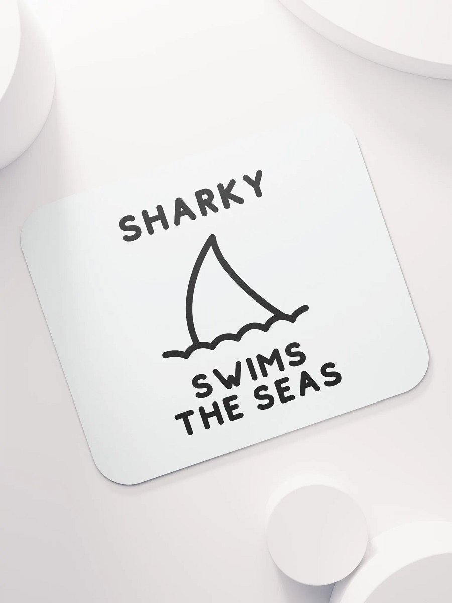 Sharky Swimming Mouse Pad product image (7)