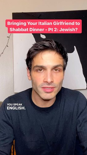 Anthony brings his Italian/Catholic girlfriend Diane to Shabbat dinner with his Jewish/Israeli mom Lilit, her parents, Safta ...