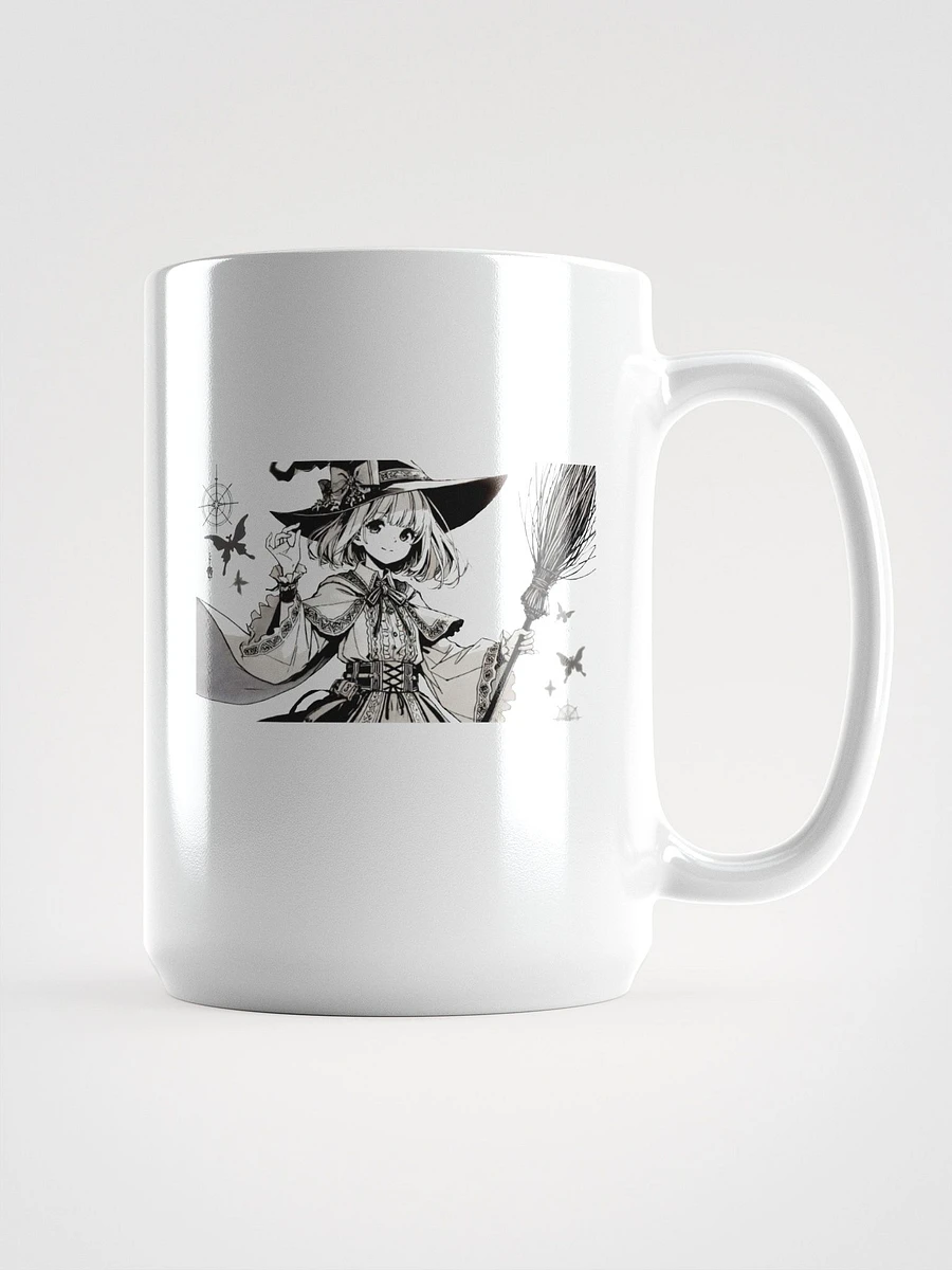 Enchanting Sips: Witch Girl Manga Coffee Cup product image (1)