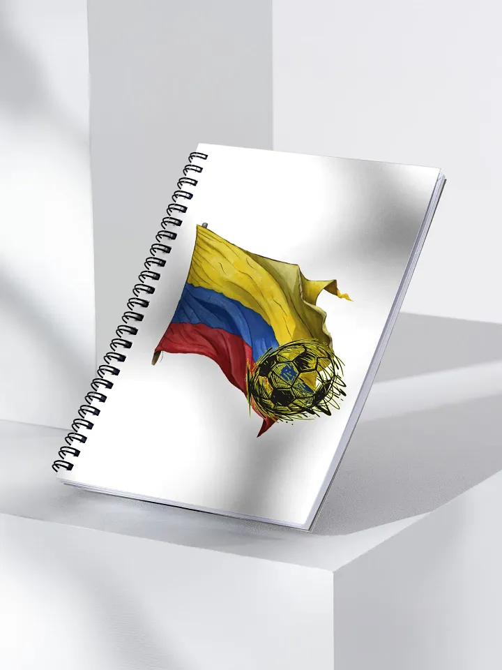 Colombian Flag Soccer Notebook product image (2)
