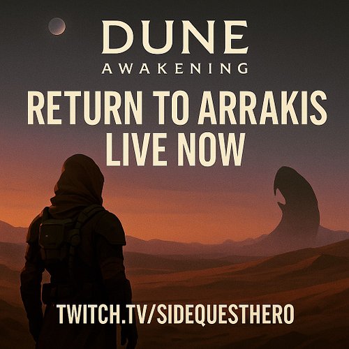 🔥 The spice flows again. After a breakout stream, we’re heading back to Arrakis in Dune: Awakening for the cause and because ...