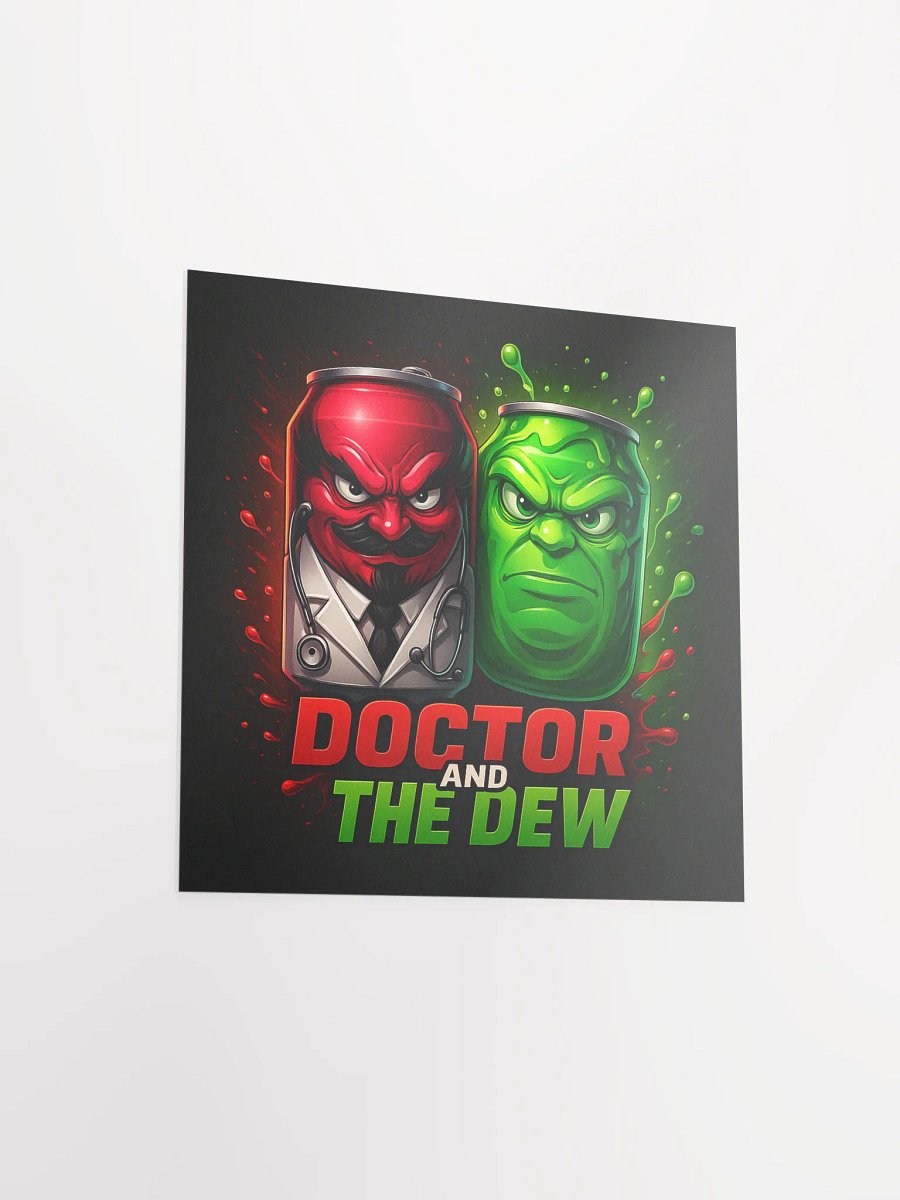 DOCTOR AND THE DEW - FACE THE FIZZ POSTER product image (13)