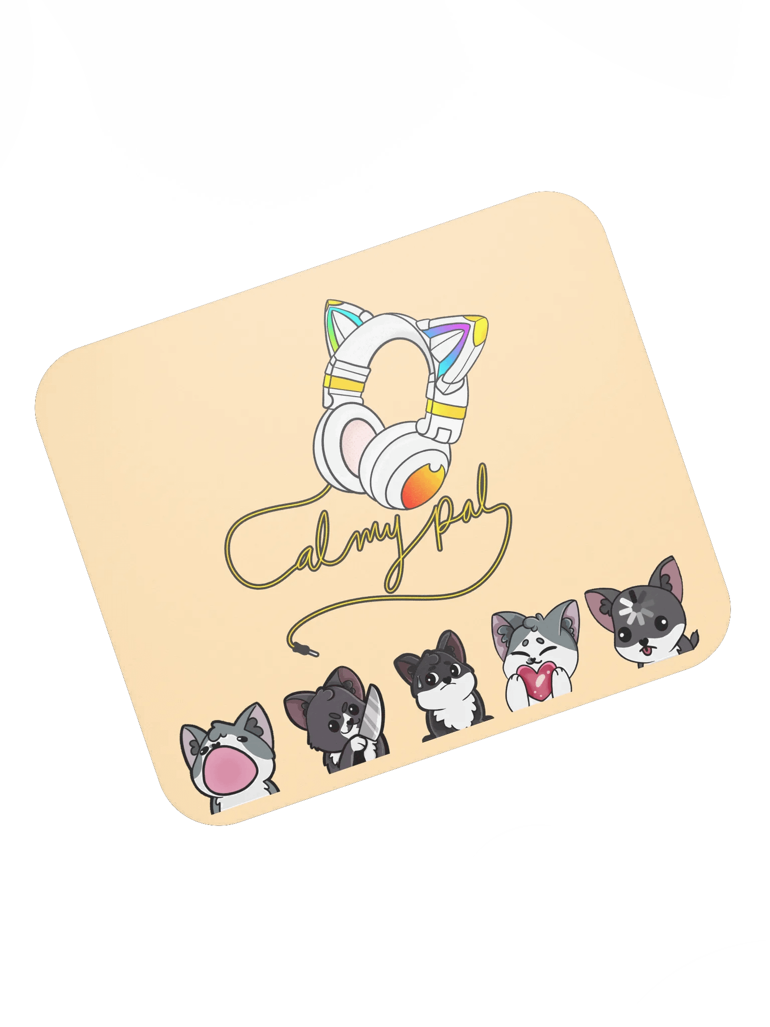 Logo & Kitties Mouse Pad product image (7)