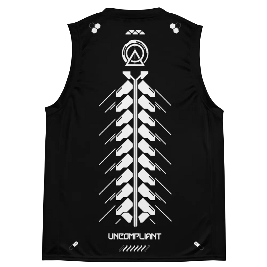 The Statement Basketball Tank Top - Black product image (4)