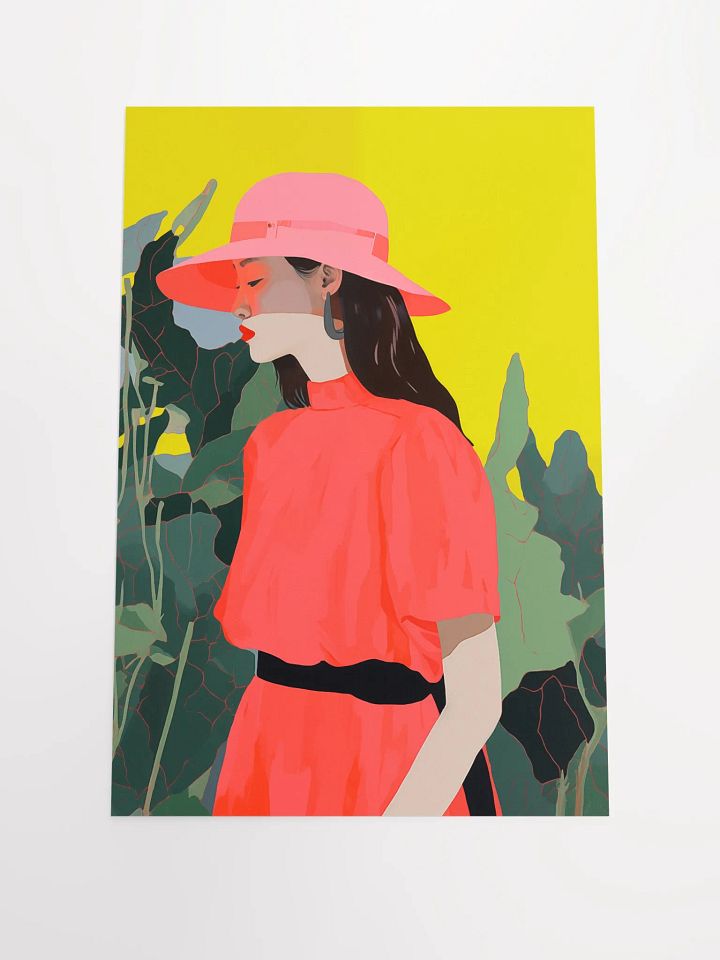 Coral Reverie Matte Poster product image (1)