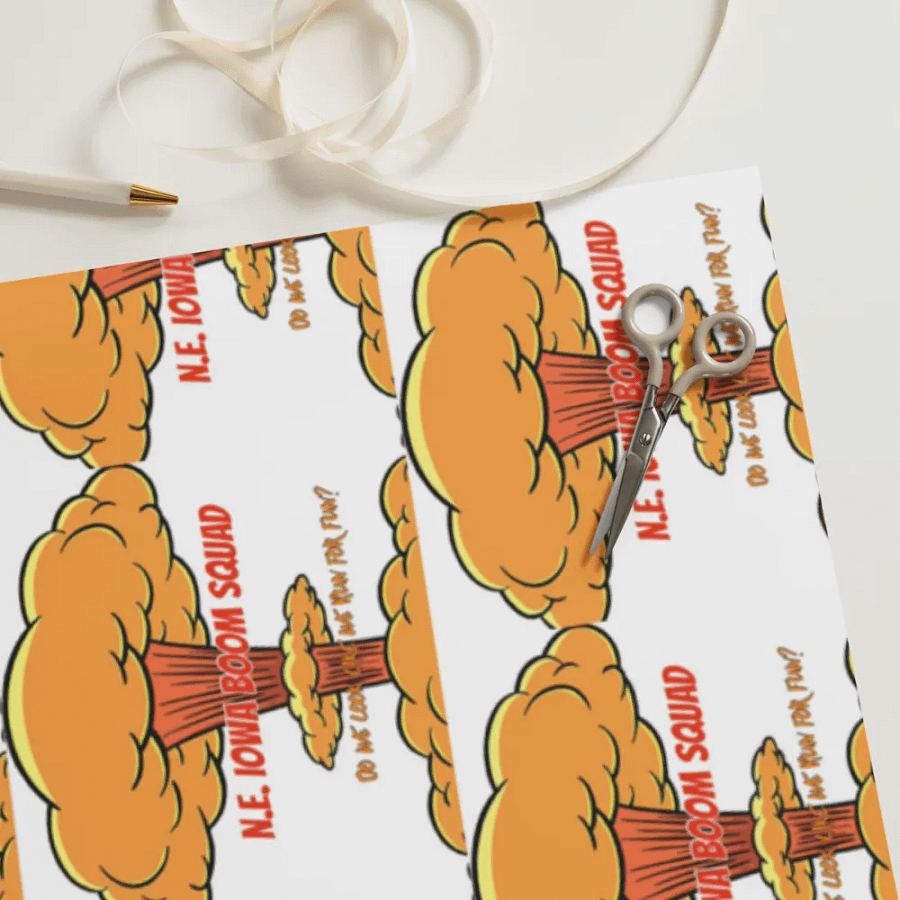 BOOM Squad wrapping paper product image (11)