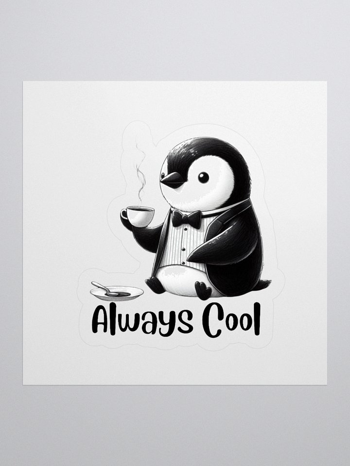 Dapper Penguin Tea Time Stickers product image (1)