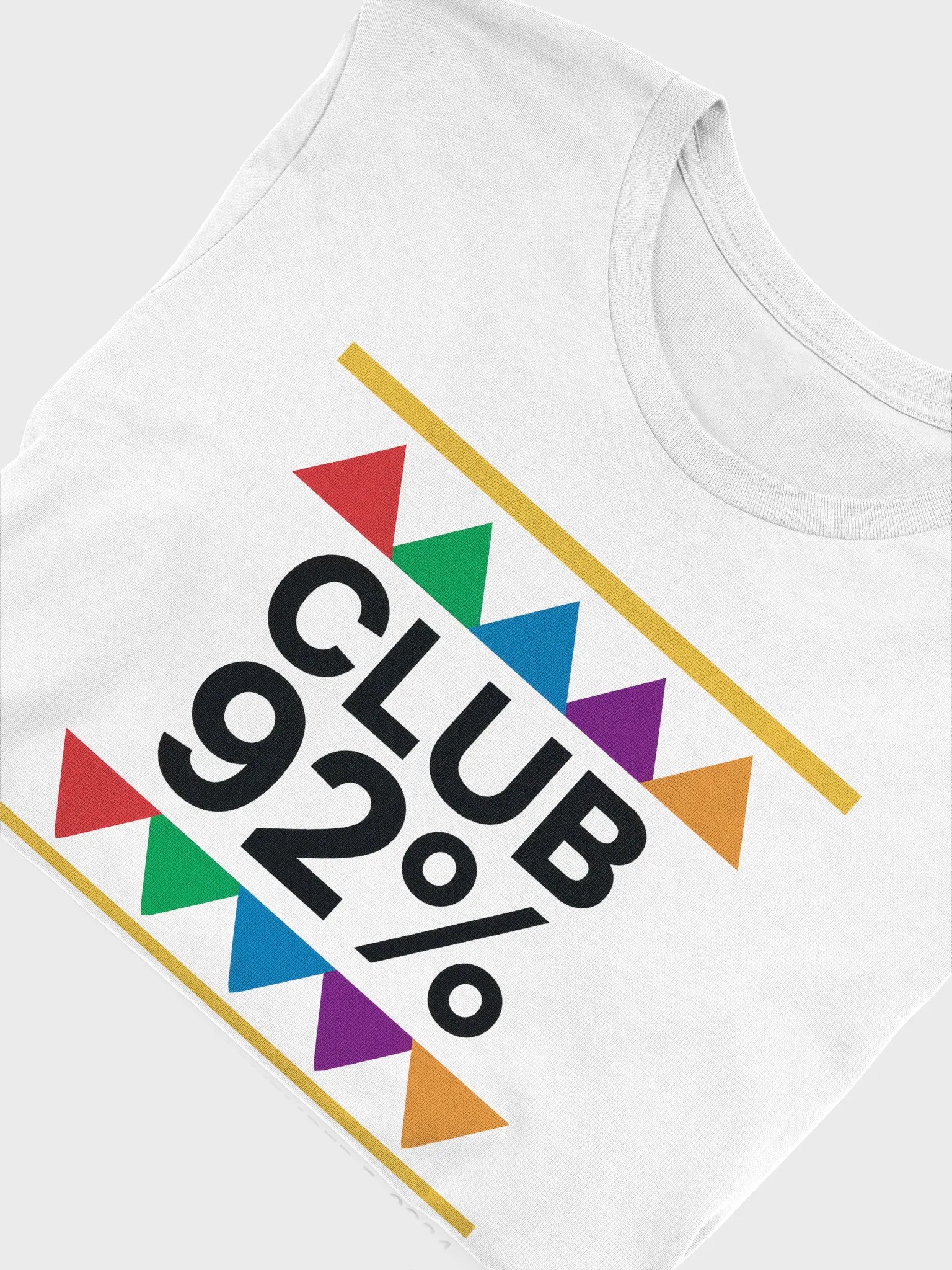 Club 92% Unity Tee – Glow with Bold Pride product image (5)