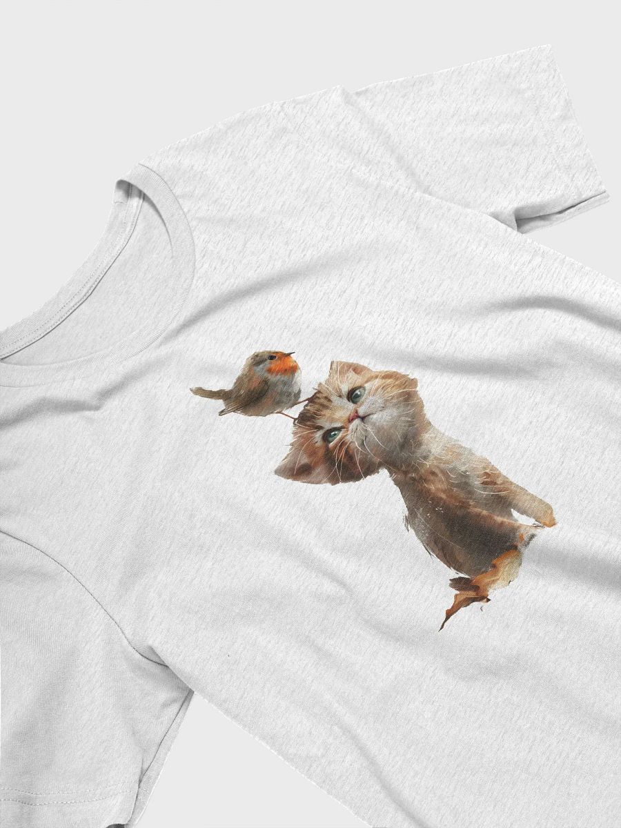 Kitten with Robin perched on its head product image (4)
