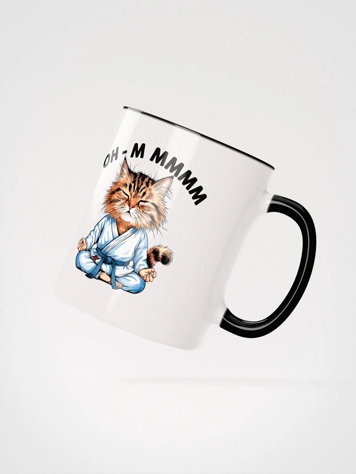 Kung-Fu Therapy Cat Coffee Mug - “Oh-Mmmm” product image (2)