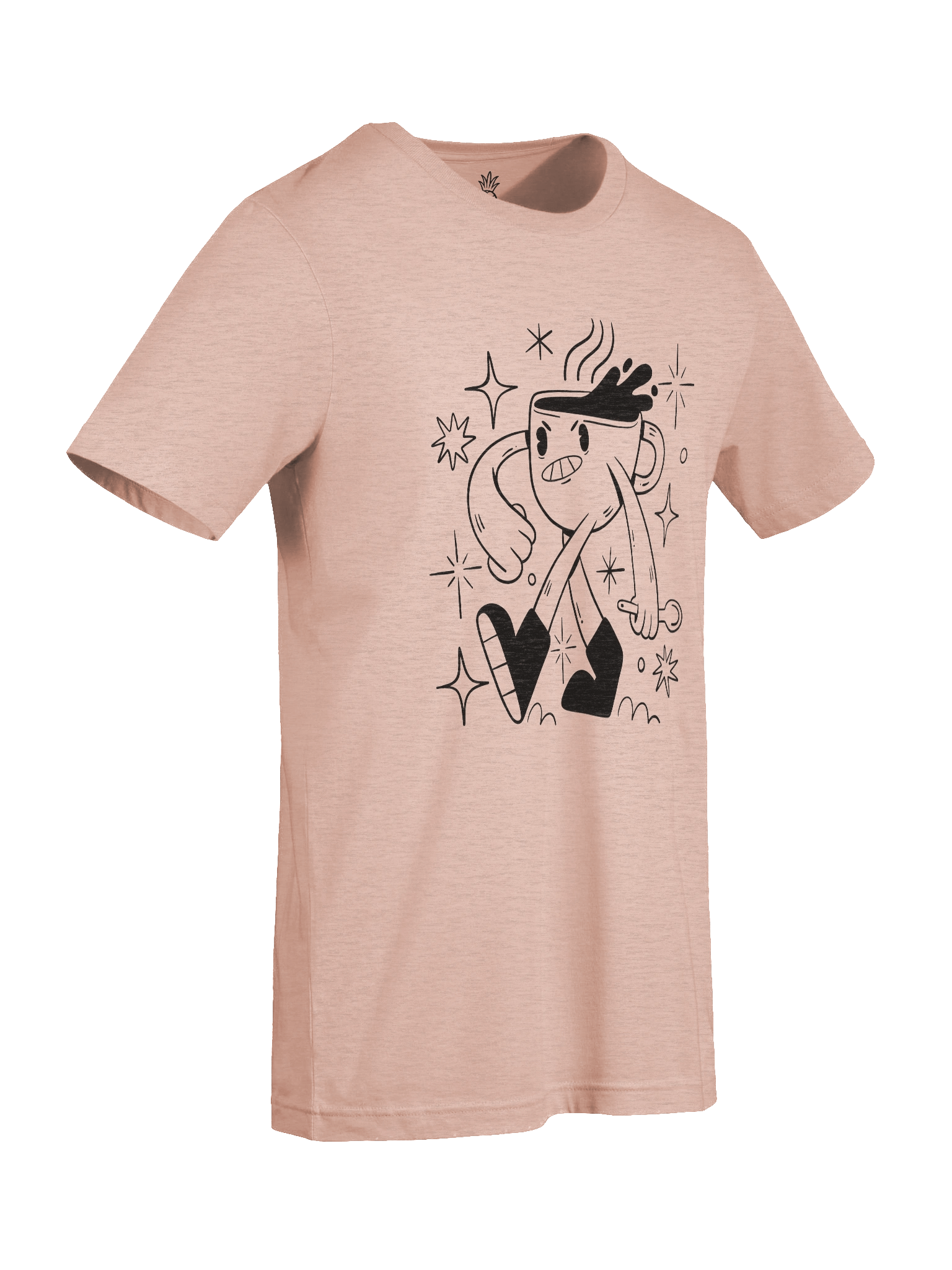 Angry Coffee Mug Man Unisex T-Shirt product image (99)