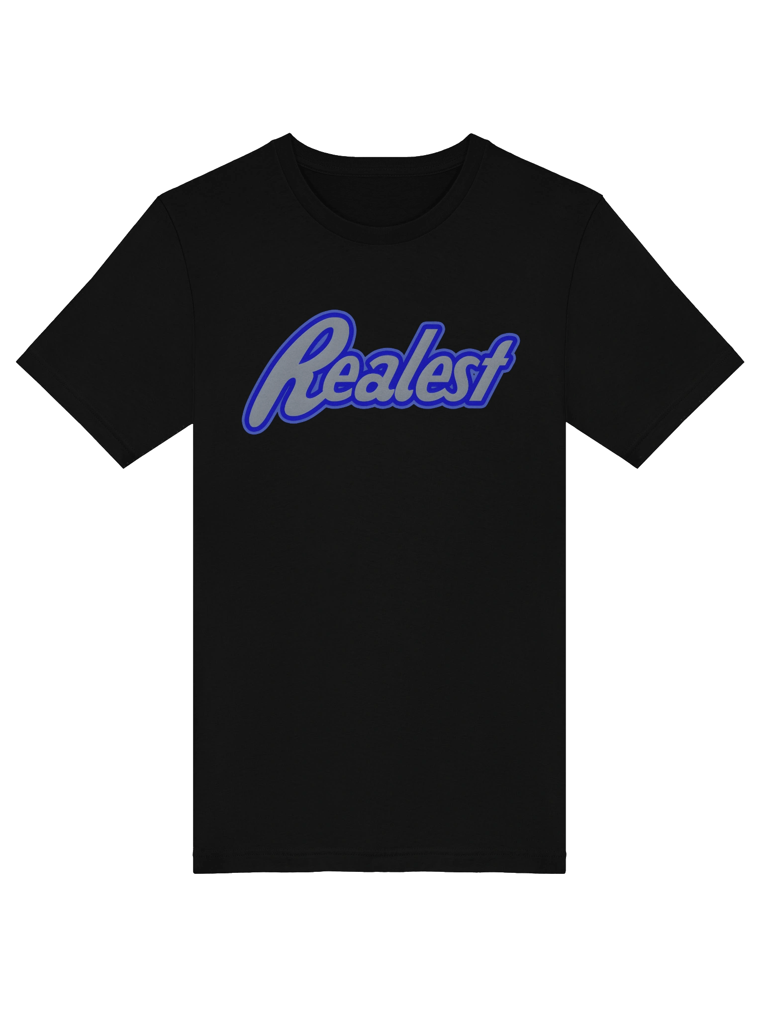 Realest Classic T-Shirt - Grey & Kentucky Blue Edition product image (5)