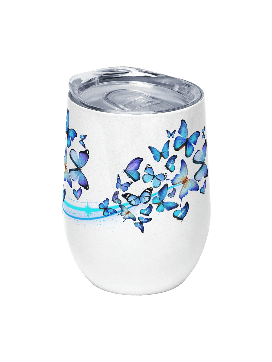 Butterfly Bliss Wine Tumbler gift for moms ladies friends daughters product image (5)