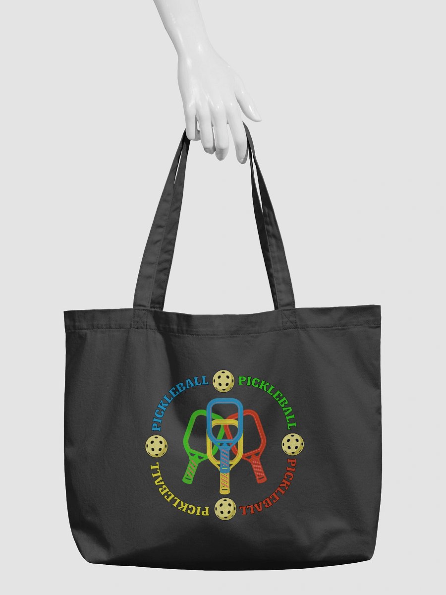 Pickleball Four Circle Colors Paddle Tote Bag product image (3)