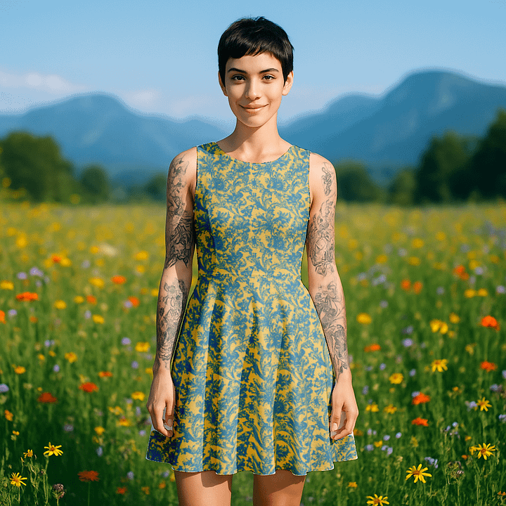 Fleur Royale | Skater Dress product image (1)