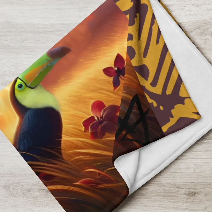 Beauty of Belize (Stoic Edition) Throw Blanket product image (11)
