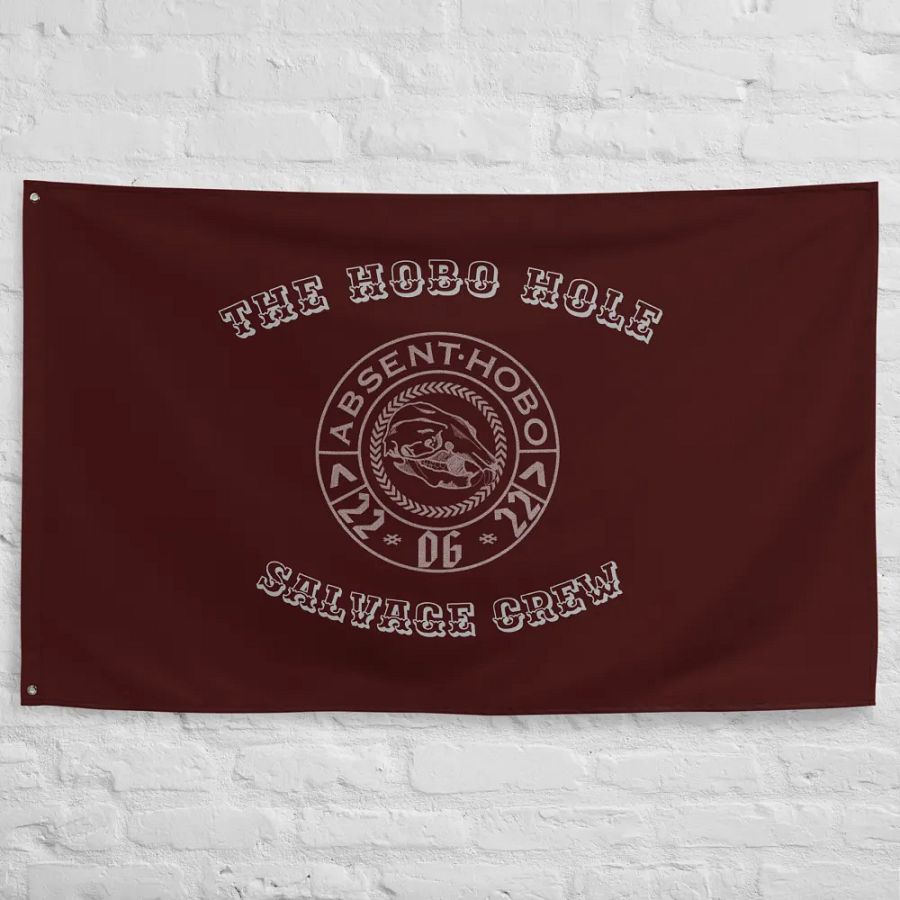 The Hobo Hole Salvage Crew Flag product image (10)