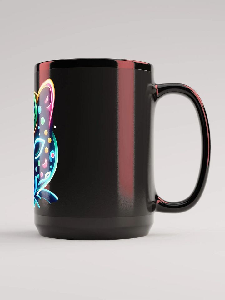 Neon Cat Sugar Skull Mug product image (1)