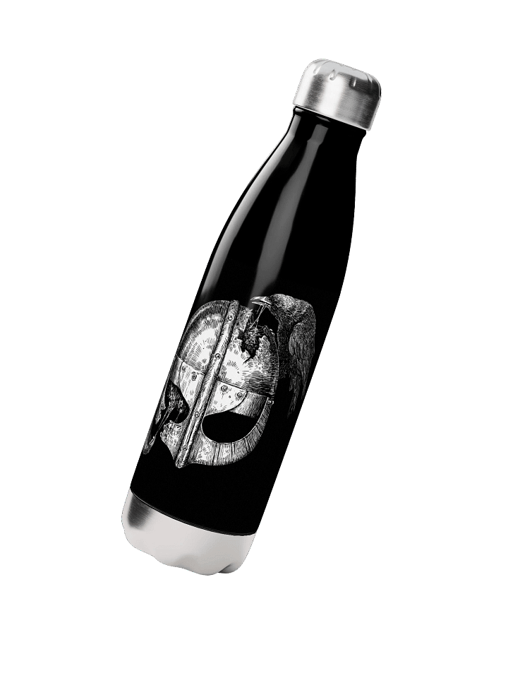 REXNOR Helmet & Crows Stainless Steel Water Bottle product image (2)