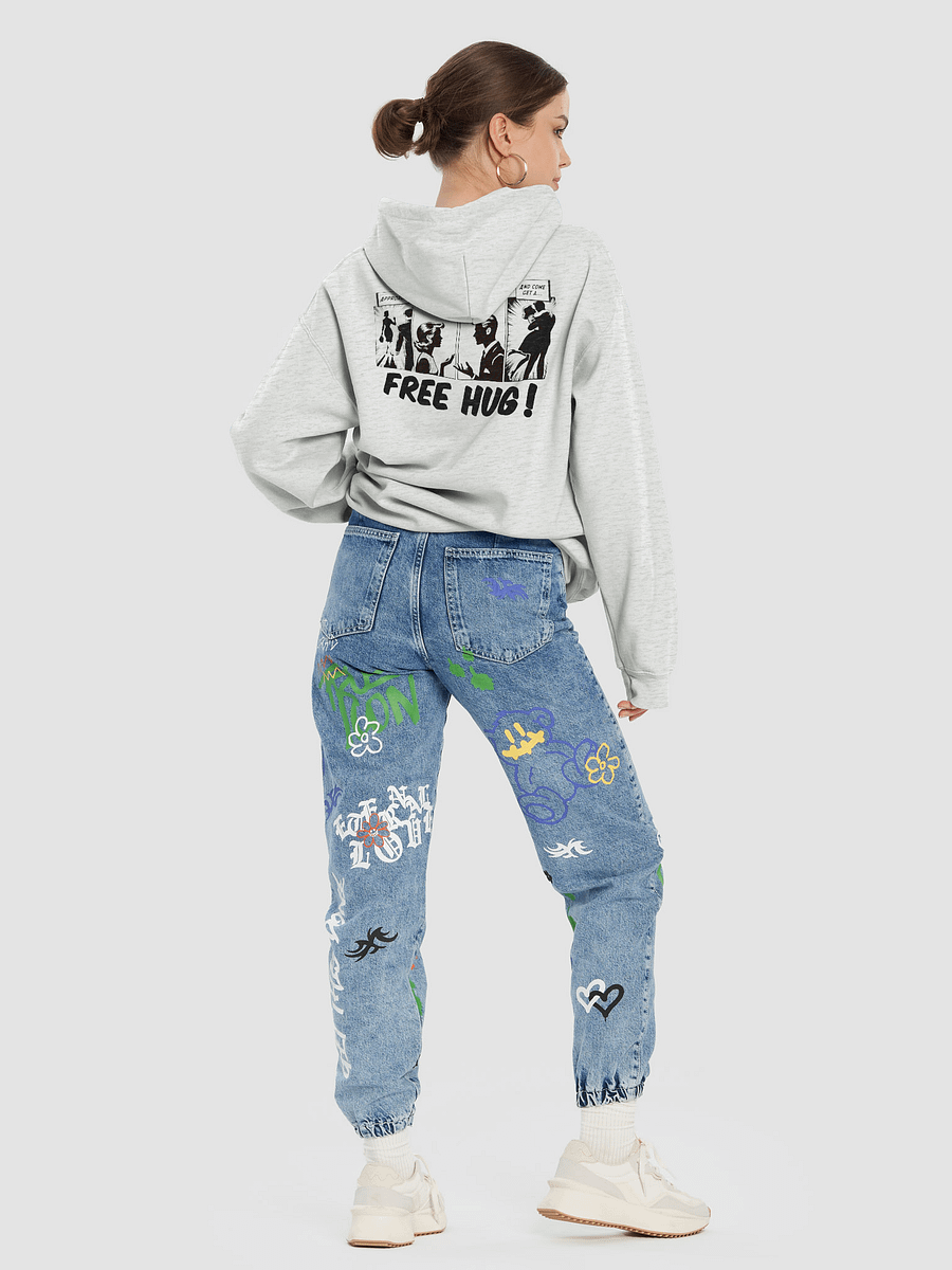 Unisex Hooded Sweatshirt - Free Hug Day & A Big Hug Design product image (63)
