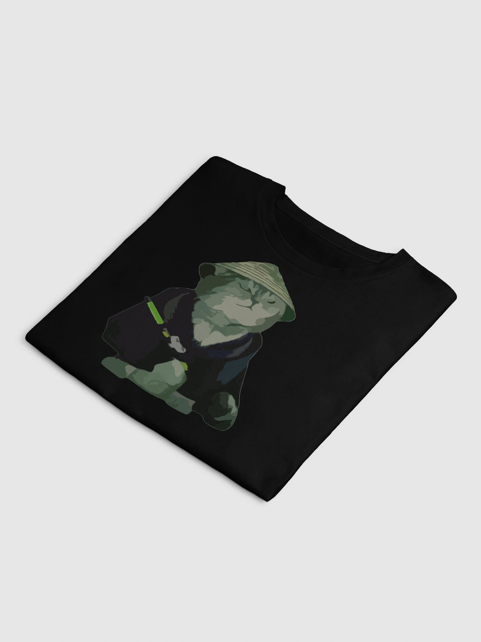 Wise Warrior Cat Crop Top product image (4)