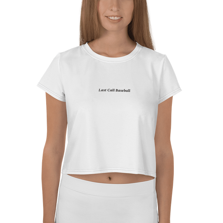 Last Call Baseball Women's Crop Tee product image (1)