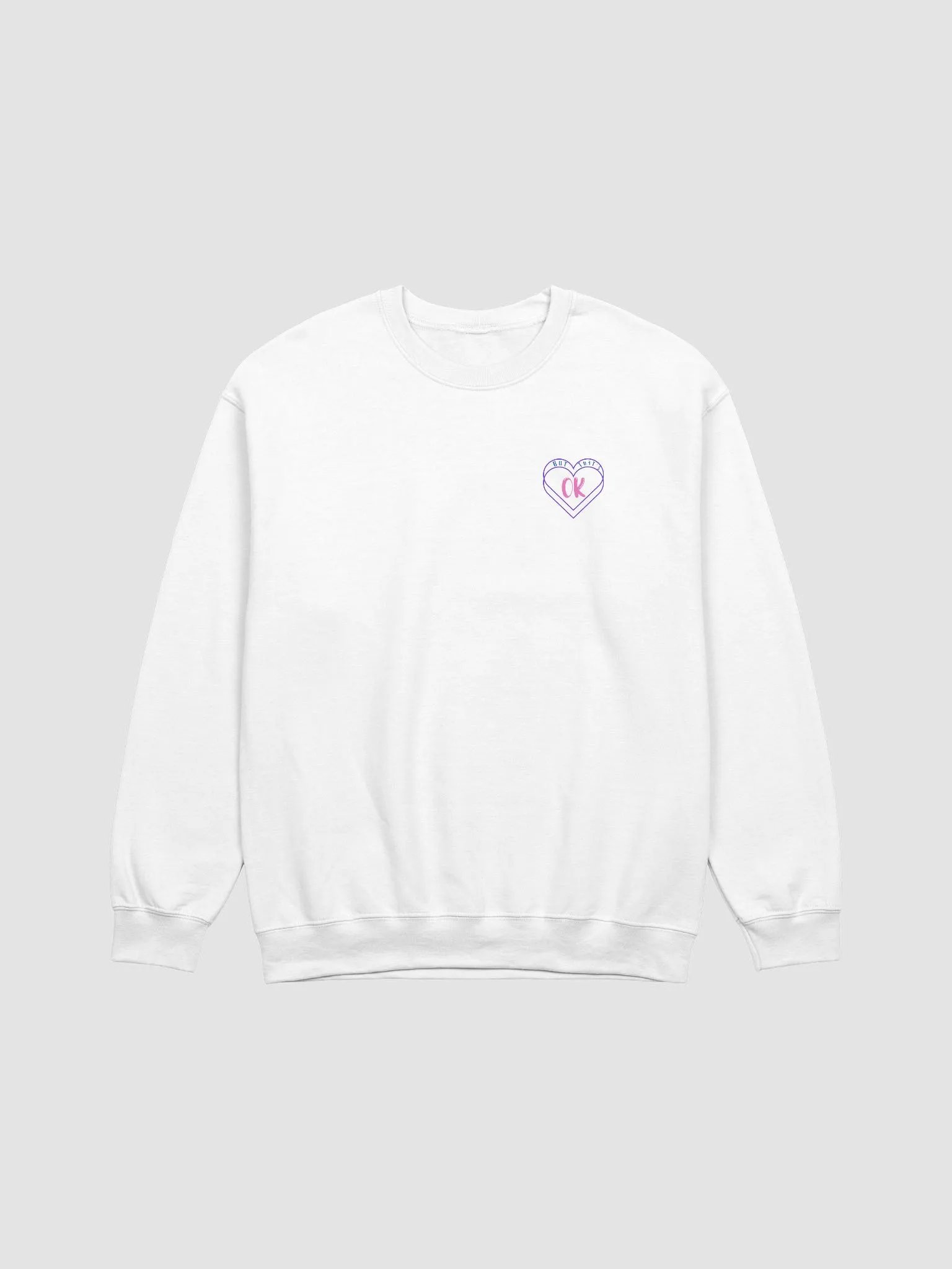 But That's Ok Men's Sweatshirt Light product image (1)