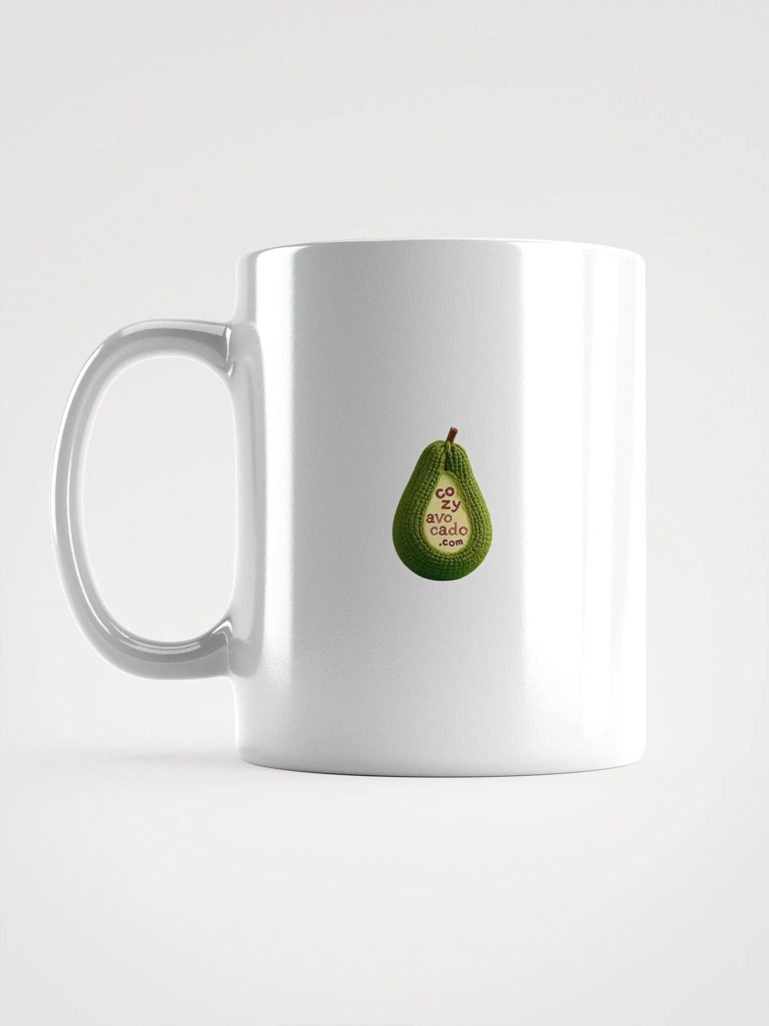 CozyAvocado White Glossy Mug Watermelon #1 product image (6)