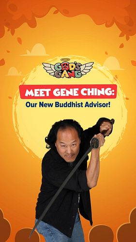 🚨 Special Message Alert! 🚨 

Meet our new Buddhist Advisor, Gene Ching, legit Shaolin Monk AND Kung Fu Master! 🥋
✨ He’s here ...
