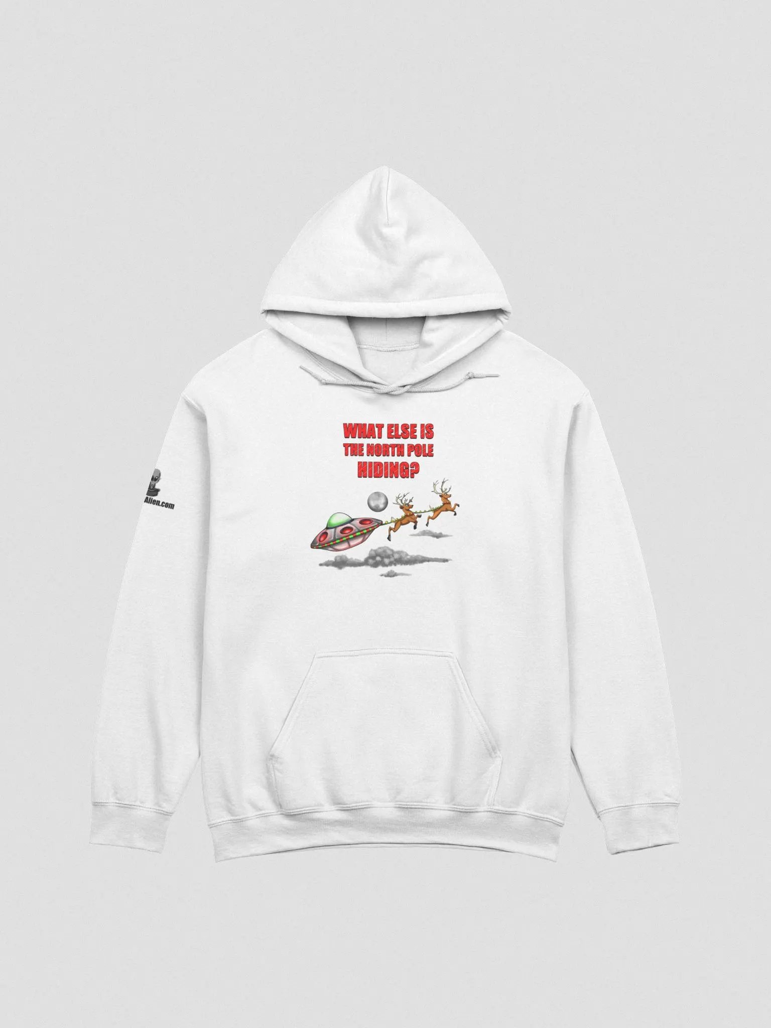 What Else Is The North Pole Hiding? - Christmas Hoodie product image (3)