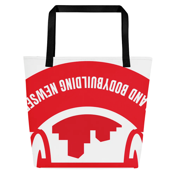 IFBNewsfeed.Org's All-Over Print Large Tote Bag w/ Pocket product image (2)