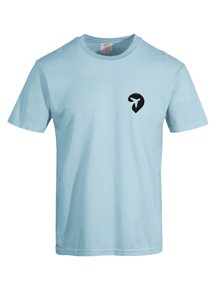 Embroidered Logo T-Shirt - Chambray product image (1)