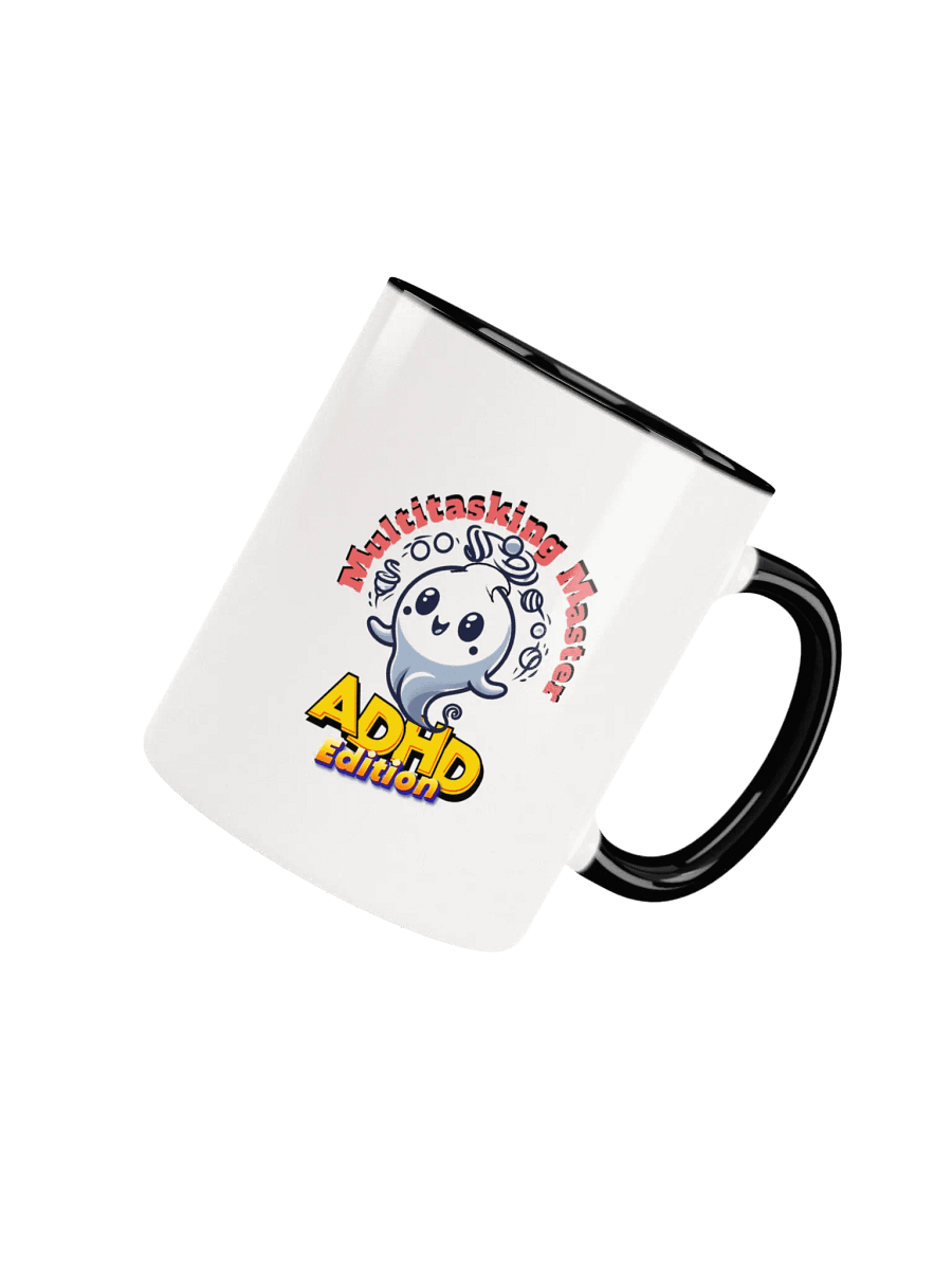 ADHD Multitasking Master Ceramic Mug with Color Inside product image (49)
