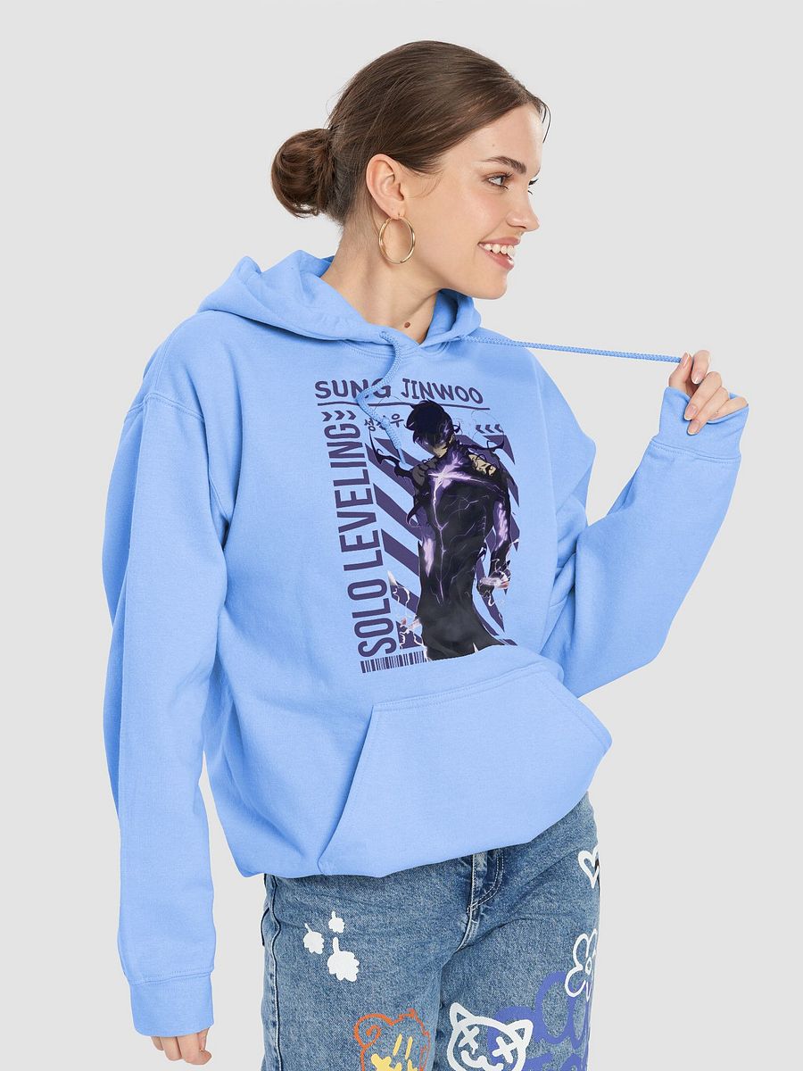 Solo Leveling: The Rise of the Shadow Monarch Anime Hoodie product image (7)