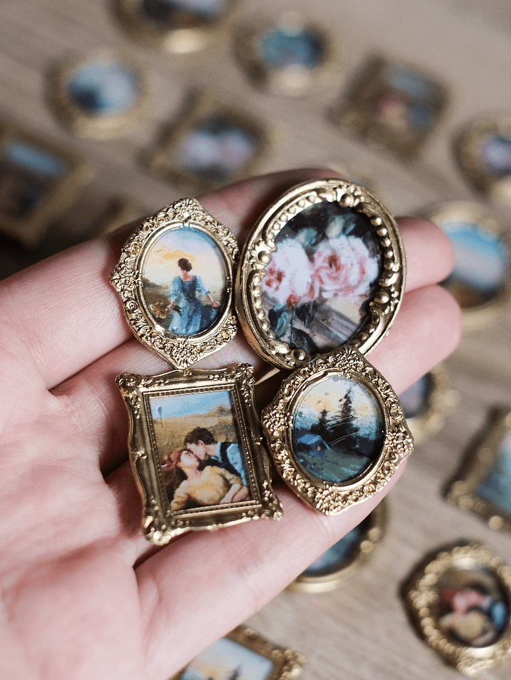 PREORDER Handmade Magnets Love Story- Pack of 4 product image (1)