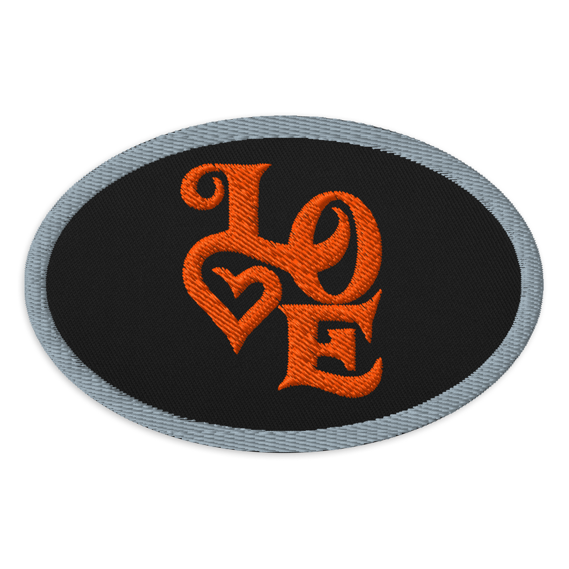 Love Square Embroidered Patch product image (1)